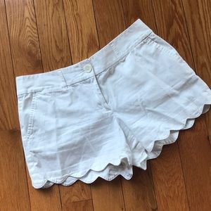 LOFT Scalloped Rivera Shorts